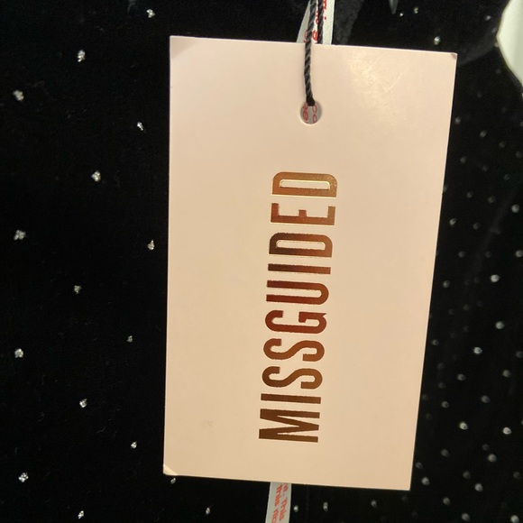 Black Velvet and Diamond Dress - Picture 5 of 10